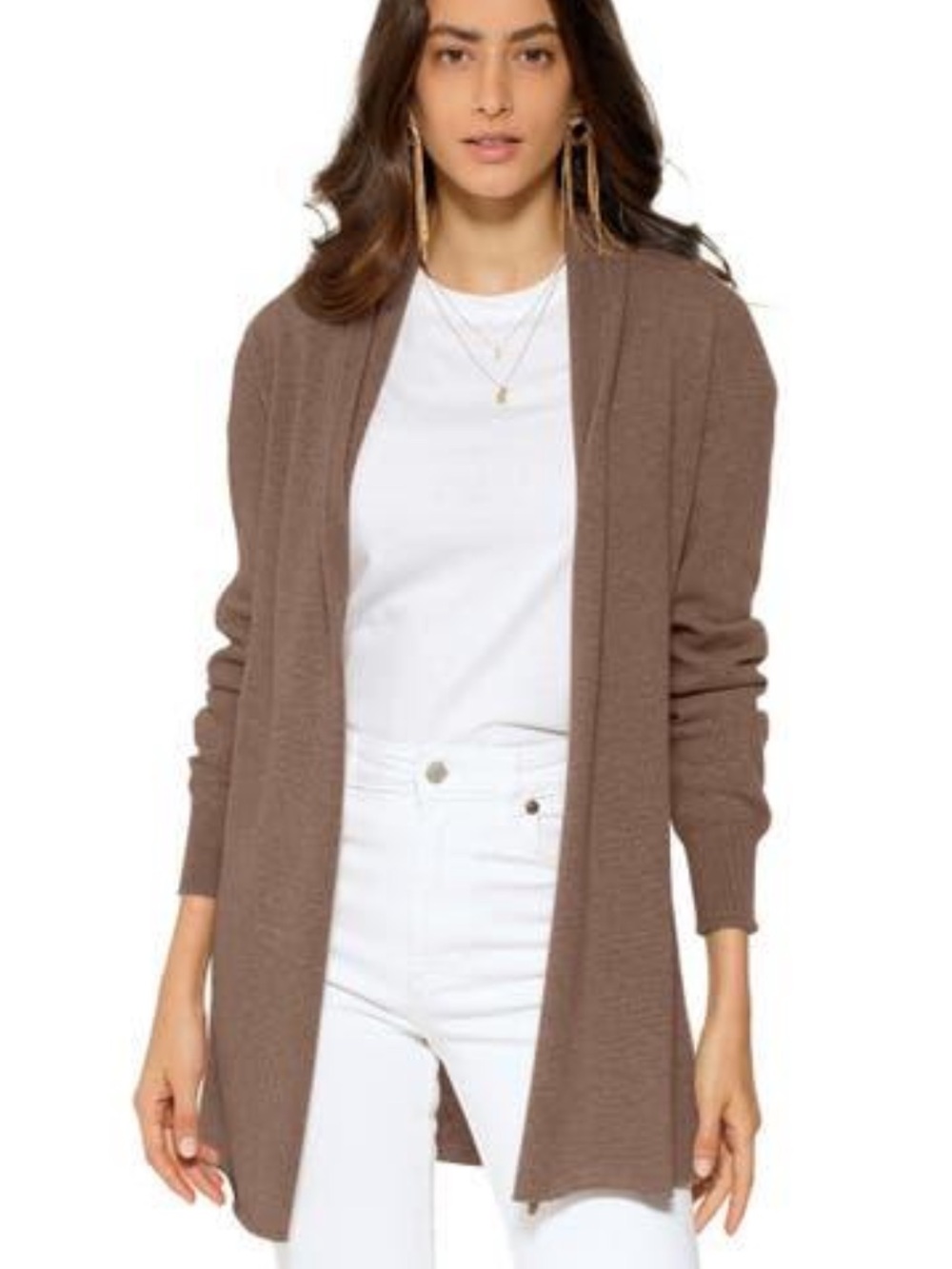 Mossimo Supply Co. | Brown Open-front Cardigan Sz M EUC